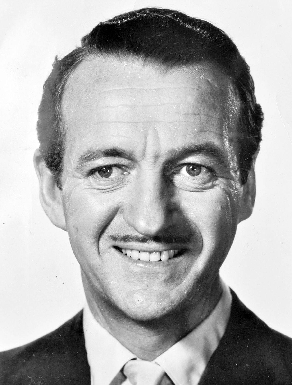 David Niven Smiling Portrait Wallpaper