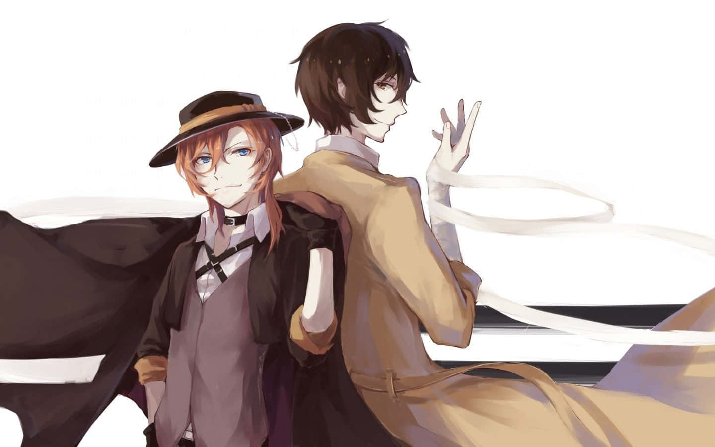 Dazai Osamu Chuuya Nakahara Detective Partners Wallpaper