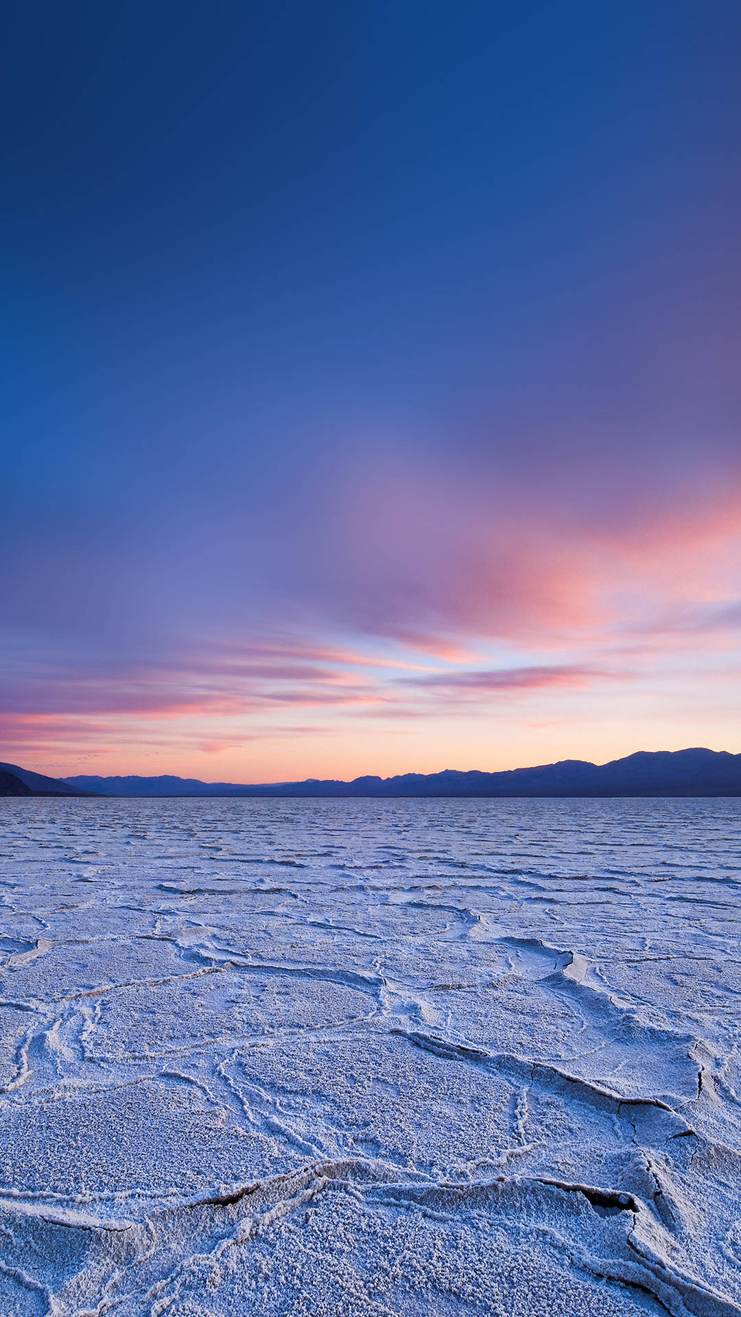 Dead Sea Pastel Sunset Smartphone Background Wallpaper