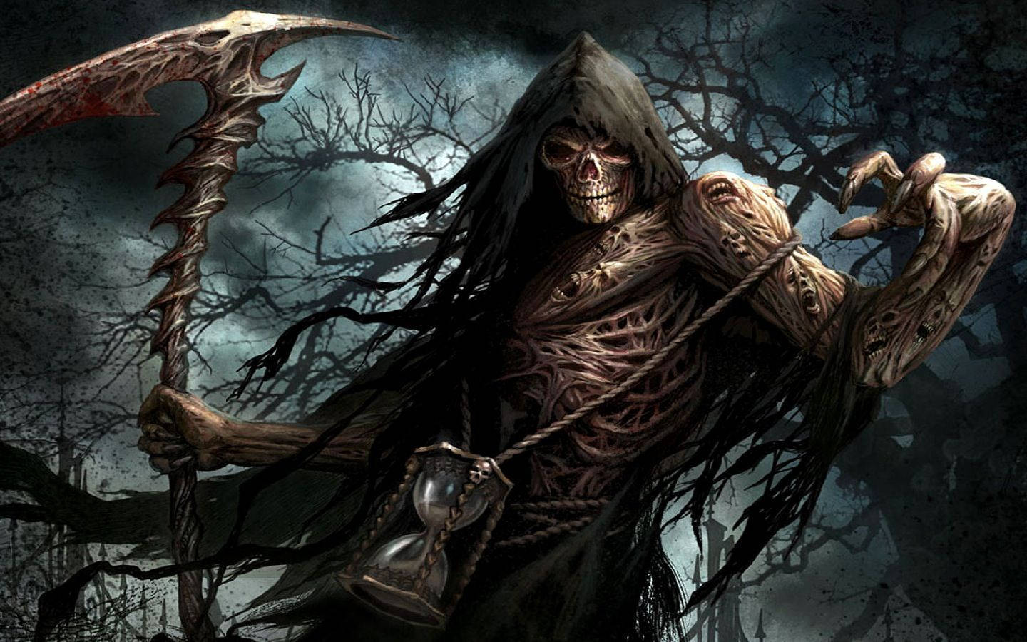 Death Dark Reaper Wallpaper