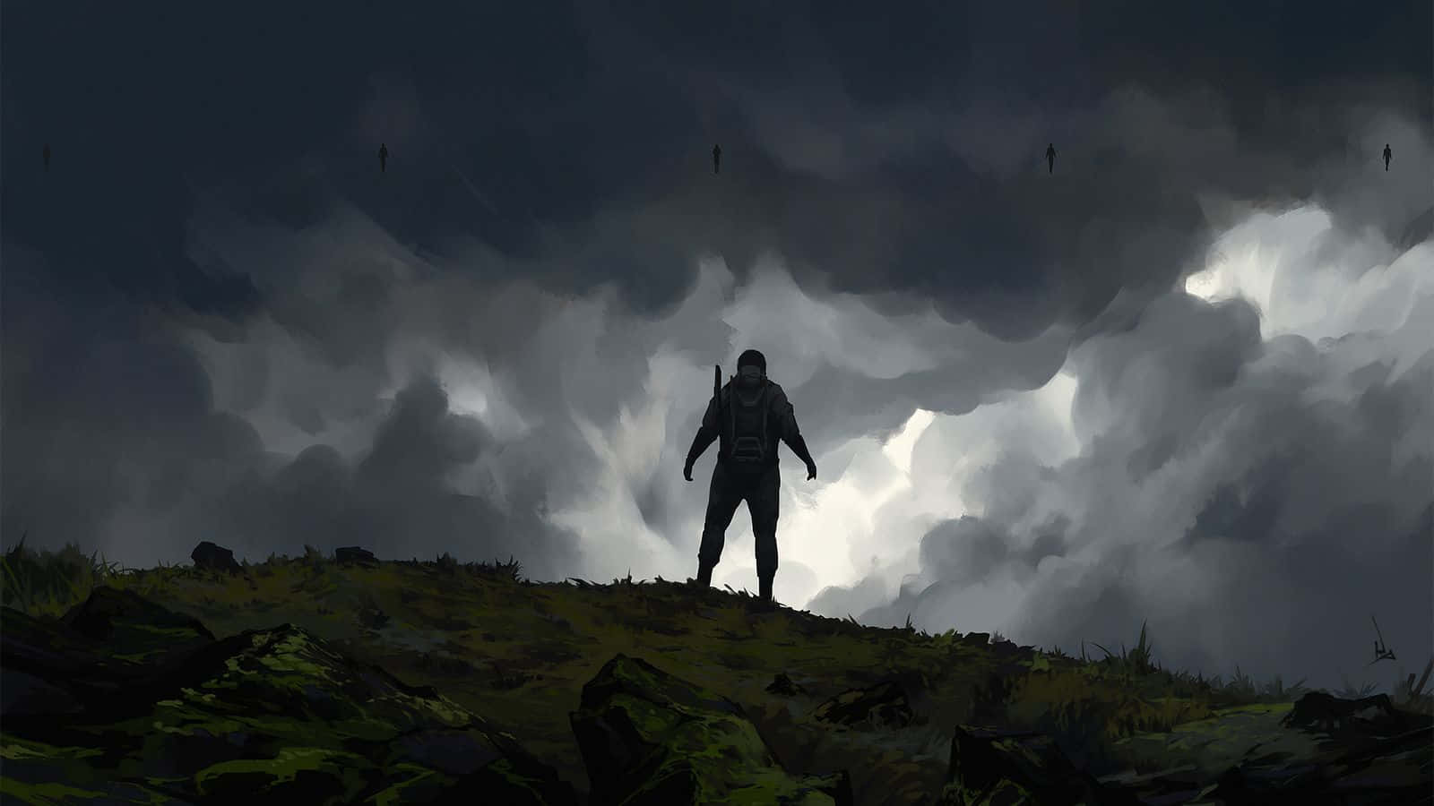 Death Stranding Hd Dark Art Wallpaper
