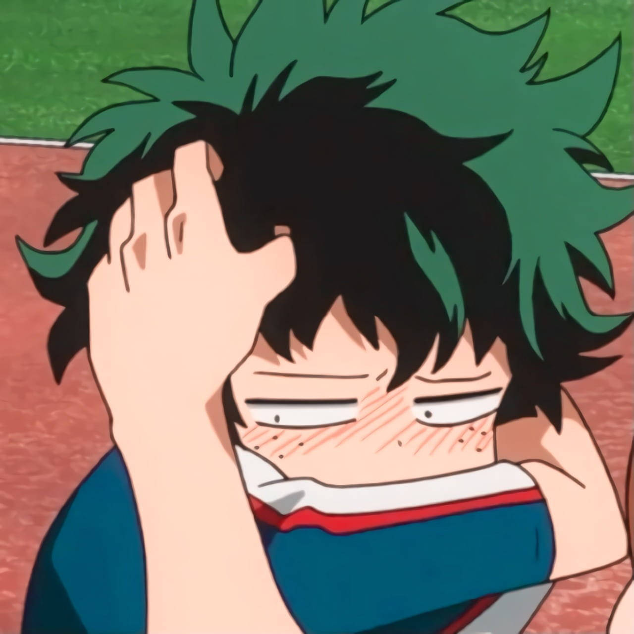 Deku Pfp Crying Anime Boy Wallpaper