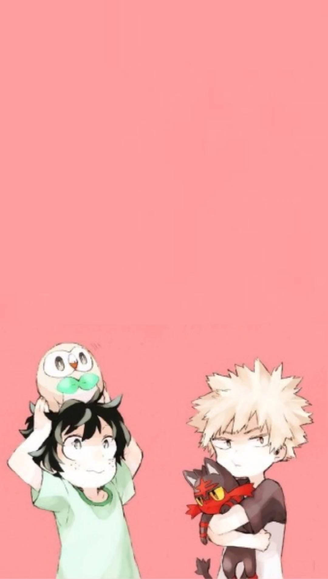 Deku Pfp Katsuki Manga Series Wallpaper