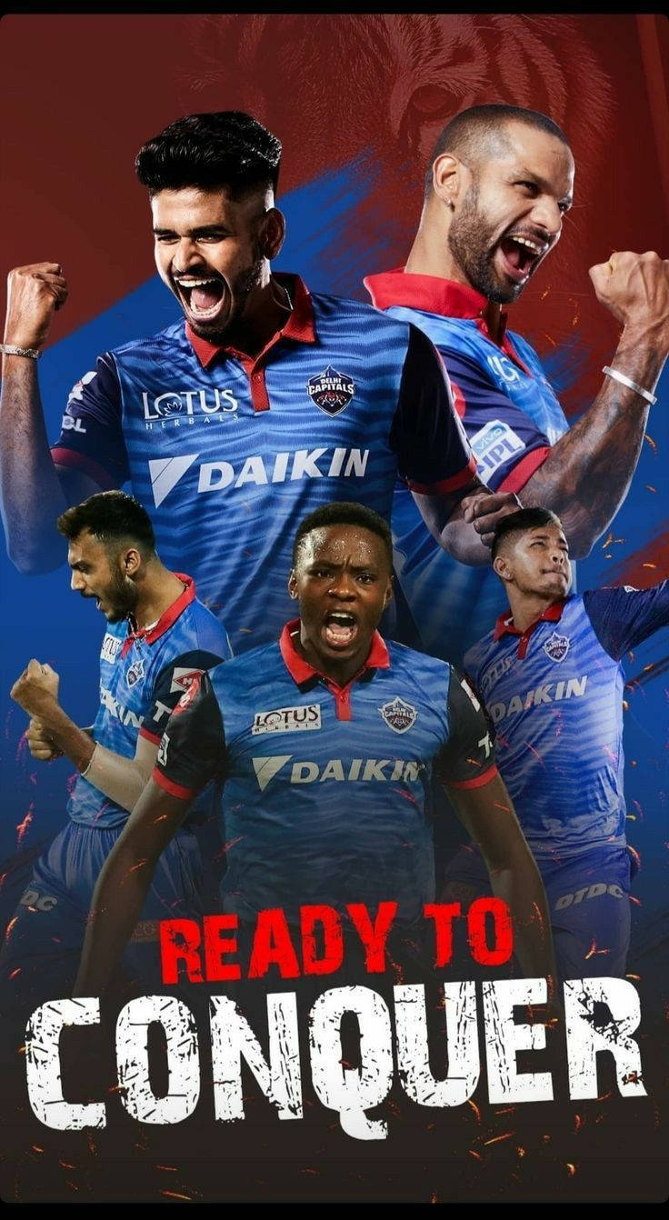 Delhi Capitals Ready To Conquer Wallpaper