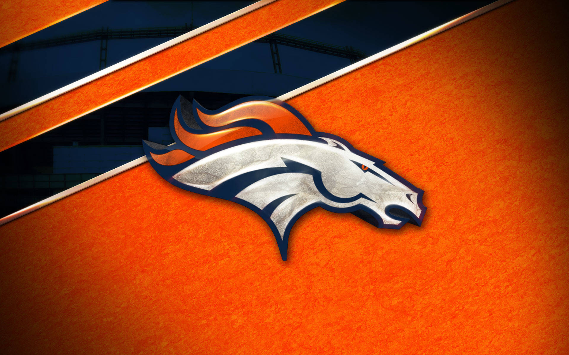 Denver Broncos Orange Horse Iphone Wallpaper