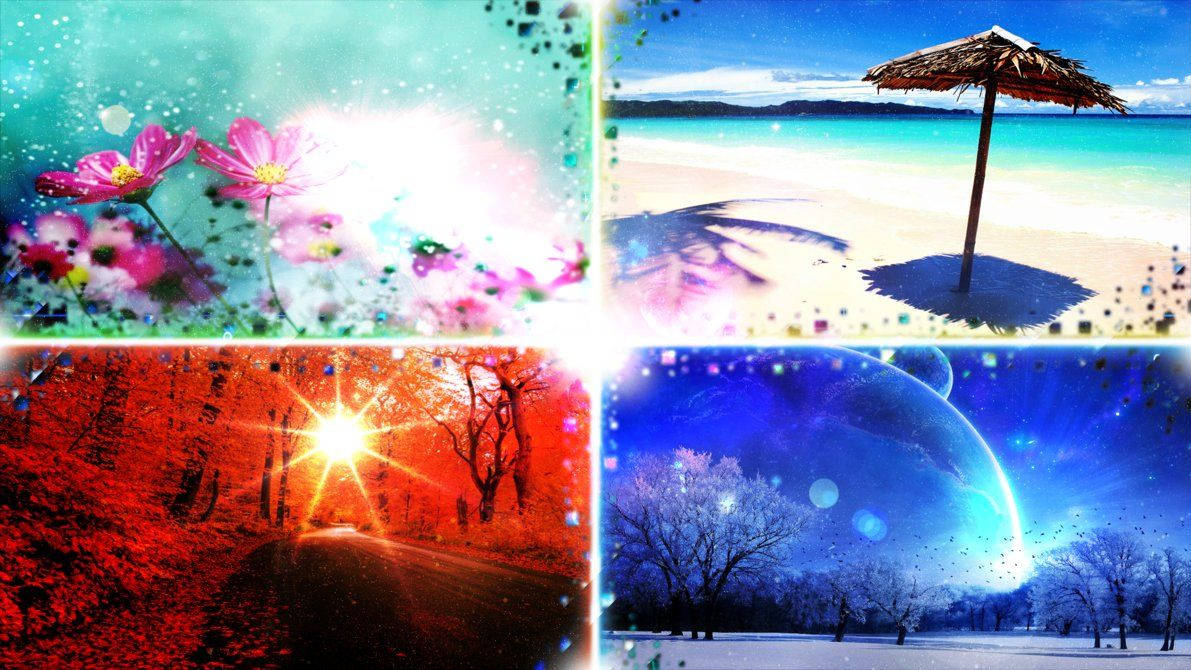 Destinations During Seasons Wallpaper