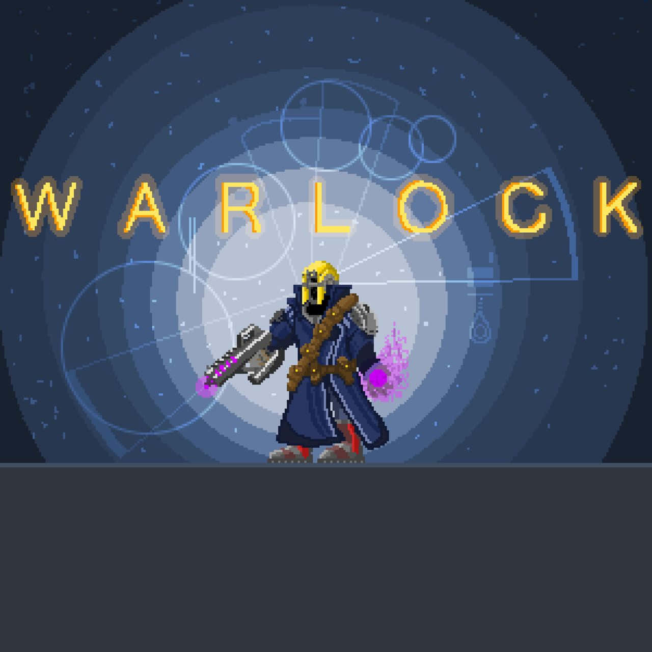 Destiny Pixel Art Warlock Wallpaper