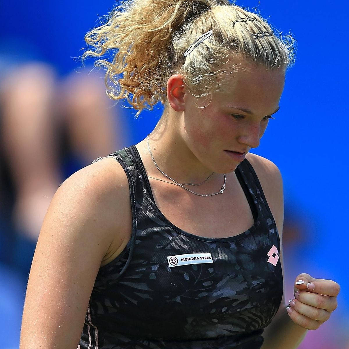 Determined Katerina Siniakova Wallpaper