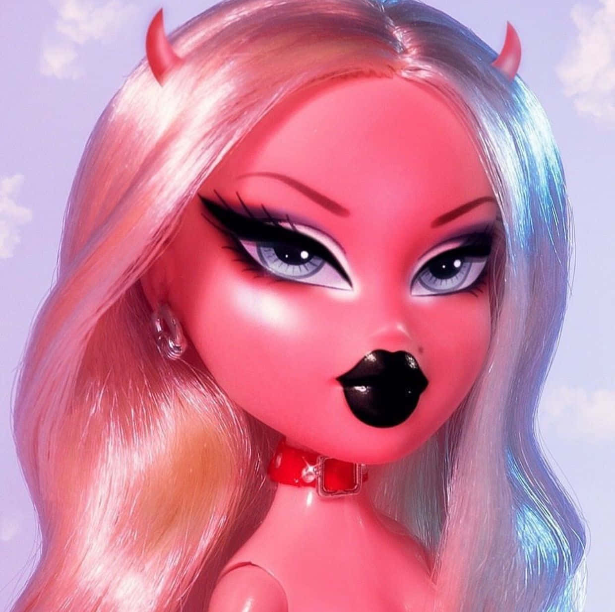 Devil Bratz Doll Aesthetic Wallpaper