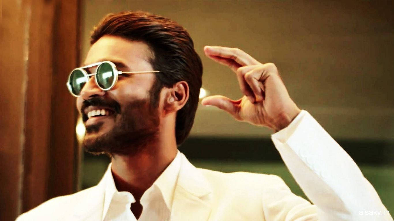 Dhanush Dazzling As Maari Wallpaper