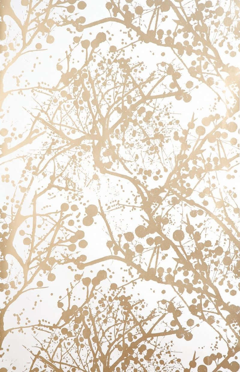 Different Shades Of Brown And White In Harmony Wallpaper