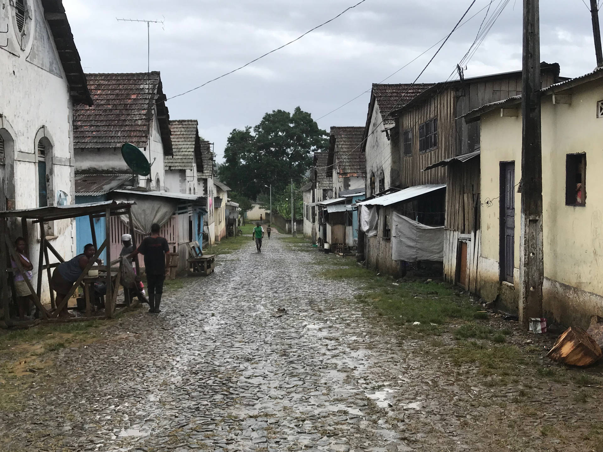 Dirty Road In Sao Tome And Principe Wallpaper