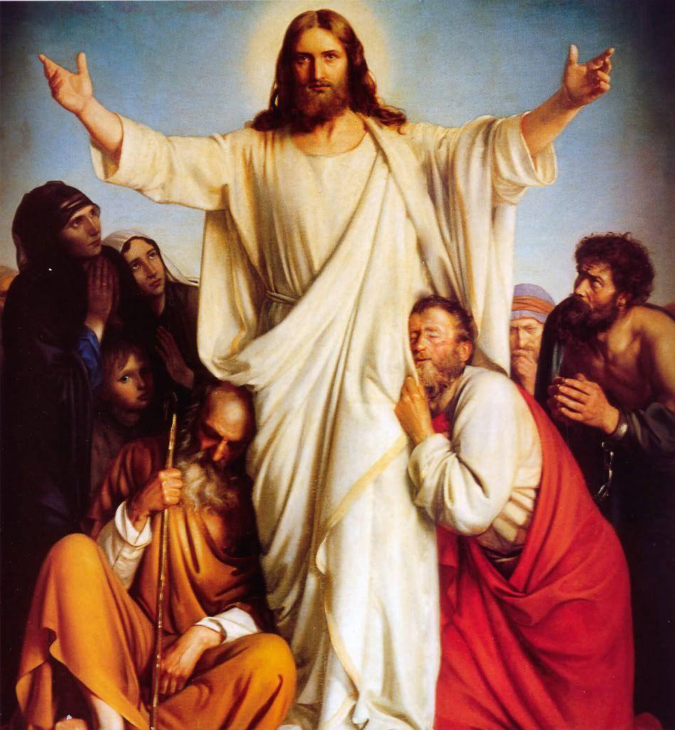 Disciples Of Jesus Christ Oil Painting Wallpaper