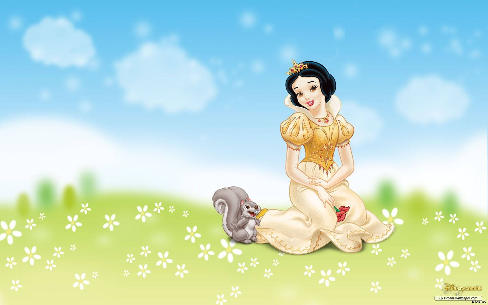 Disney Snow White Cartoon Wallpaper