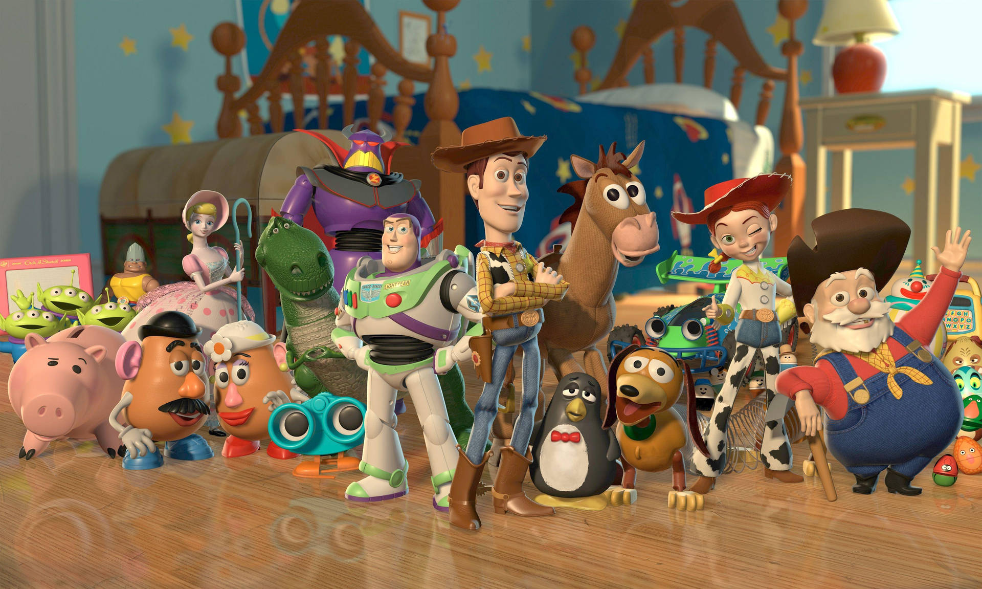 Buy Disney and Pixar Toy Story Retro Wallpaper