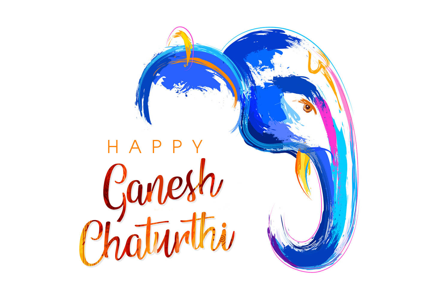 Divine Serenity On Ganesh Chaturthi Wallpaper