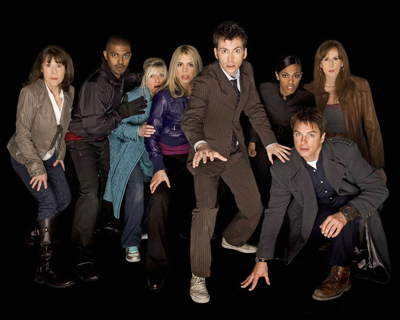 Doctor Who Cast Hd Wallpaper