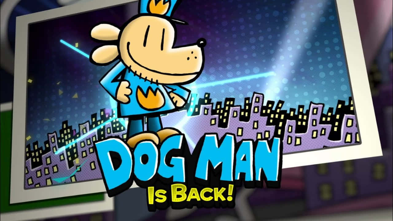 Dog Man - Always Ready To Take On The Worsts Of Evils Wallpaper