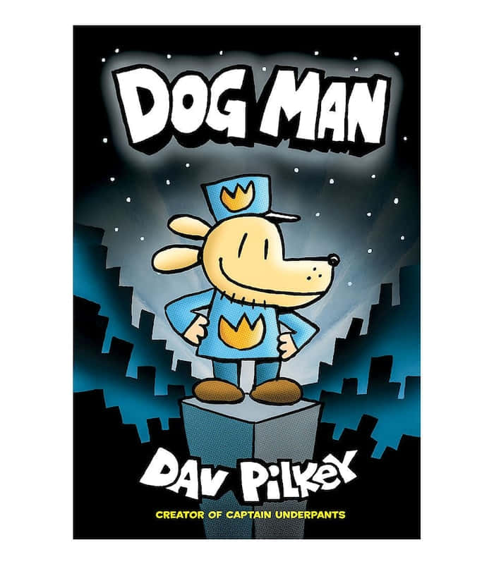 Dog Man, The Lovable Superhero Always Up For A Good Adventure Wallpaper