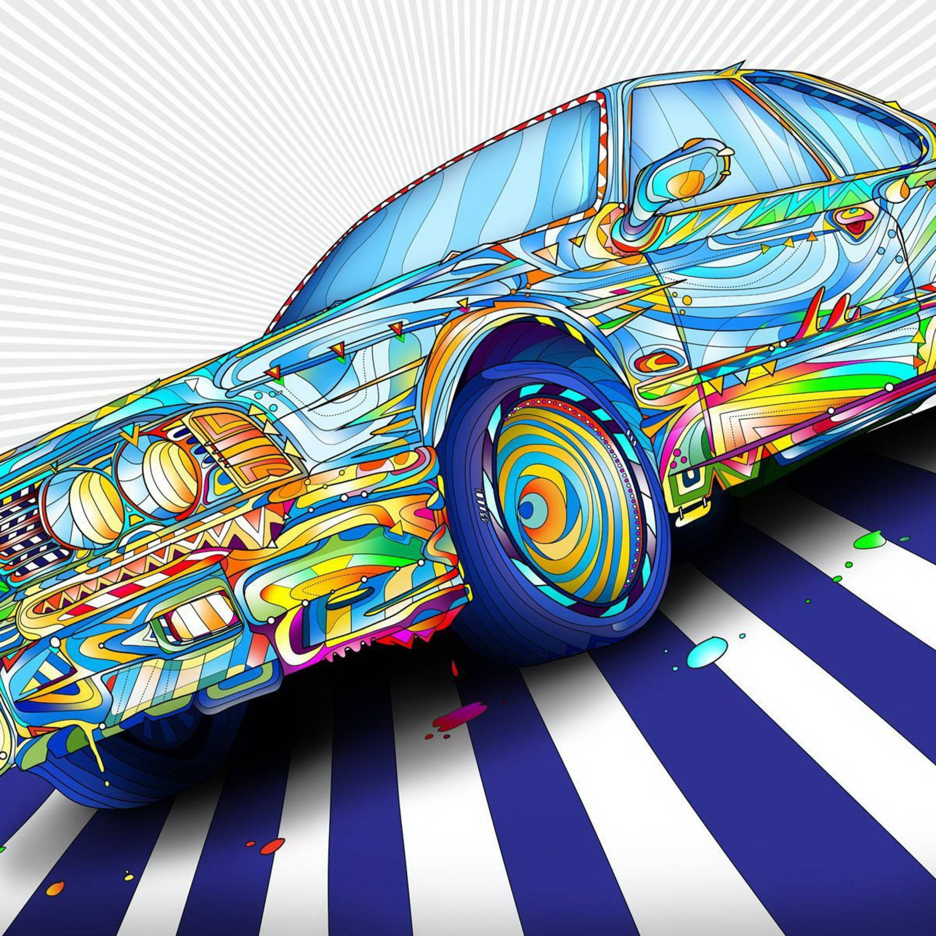 Dope Car Art Wallpaper