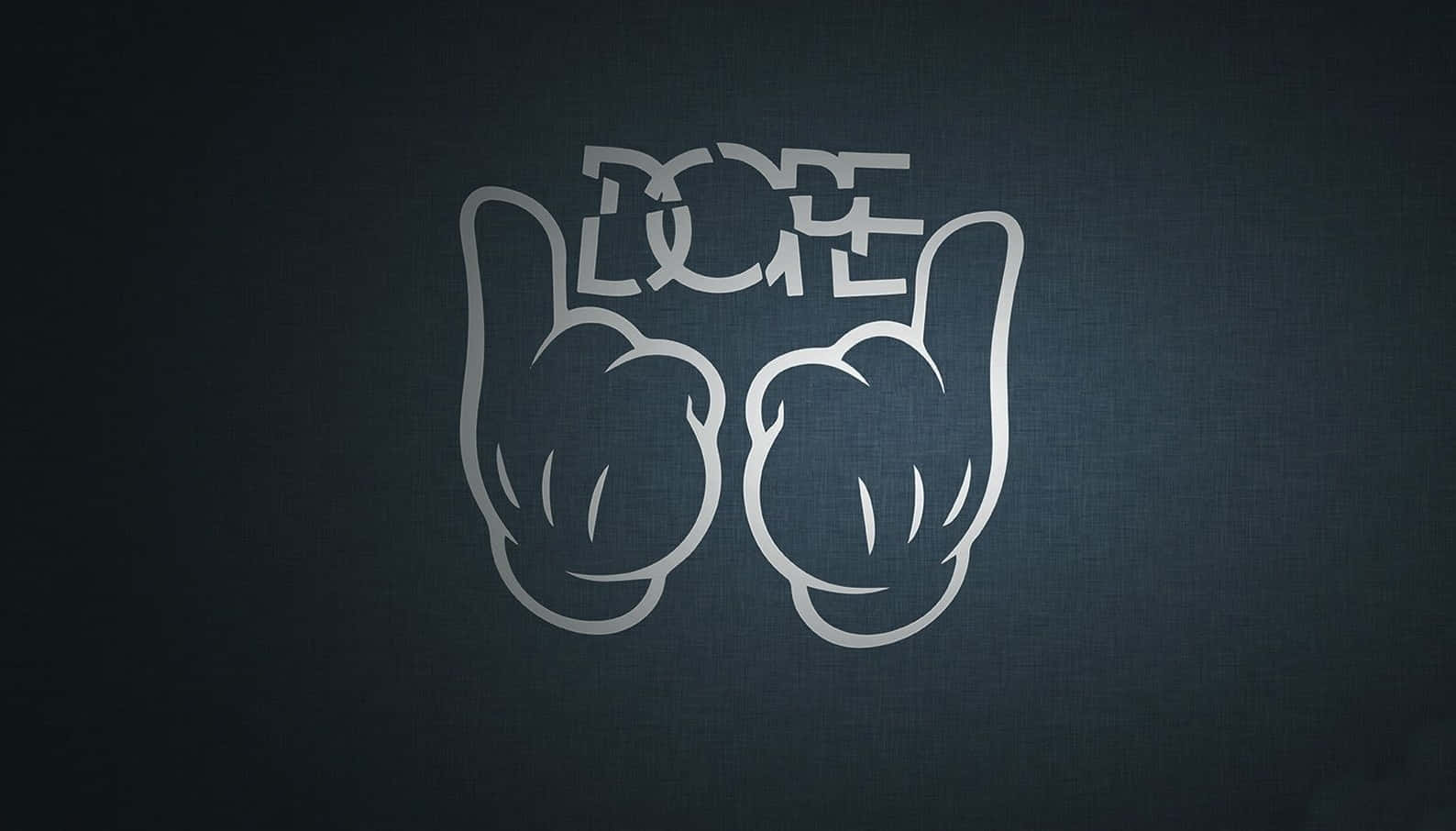 Dope Trippy Mickey Mouse Hands Wallpaper