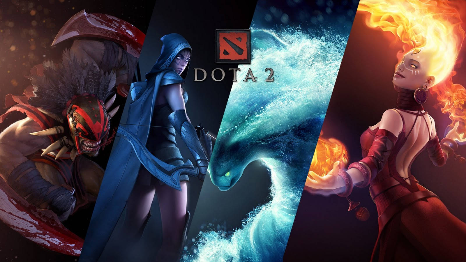 Dota 2 4k Heroes Wallpaper