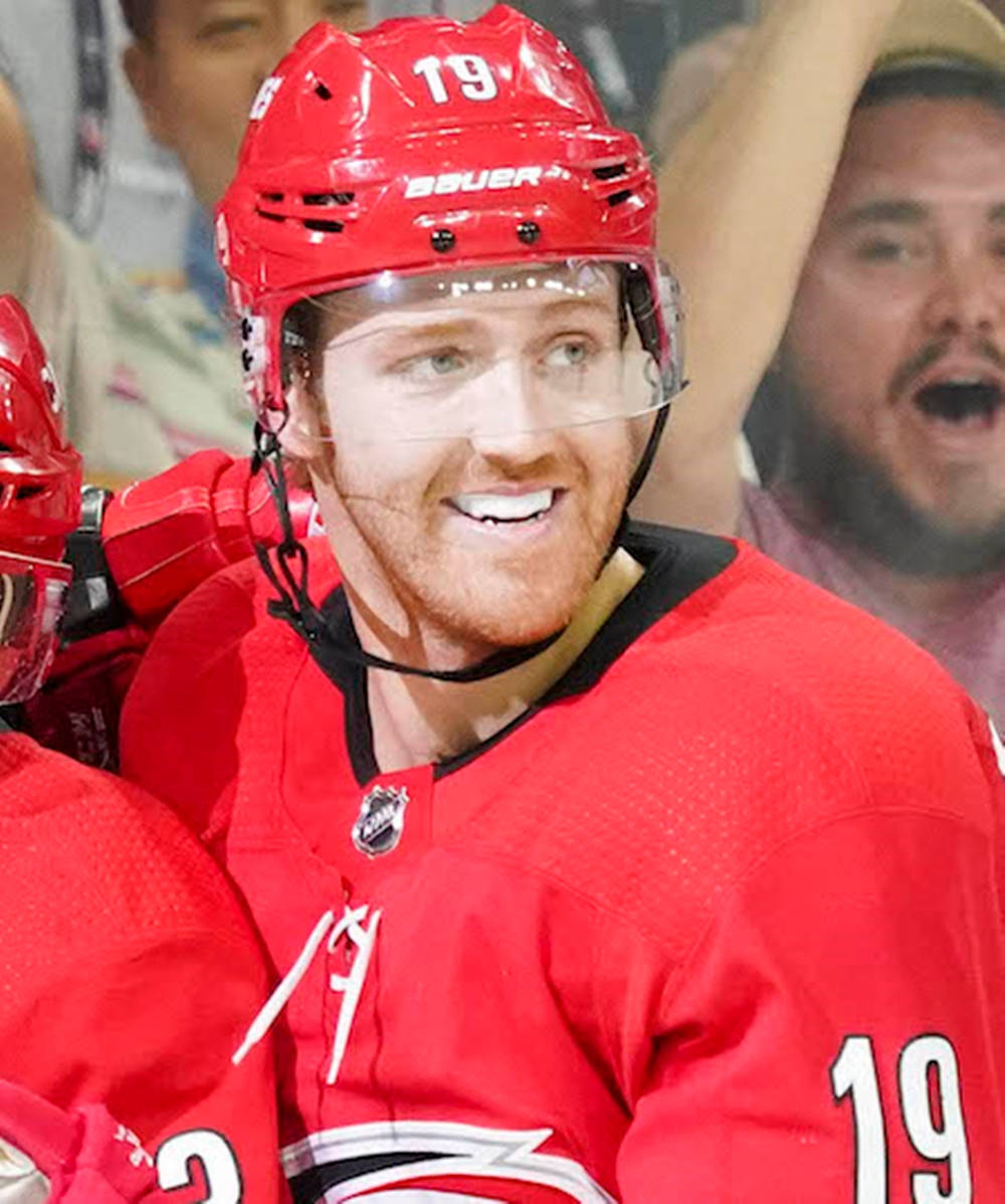 Dougie Hamilton Carolina Hurricanes Happy Smile Wallpaper