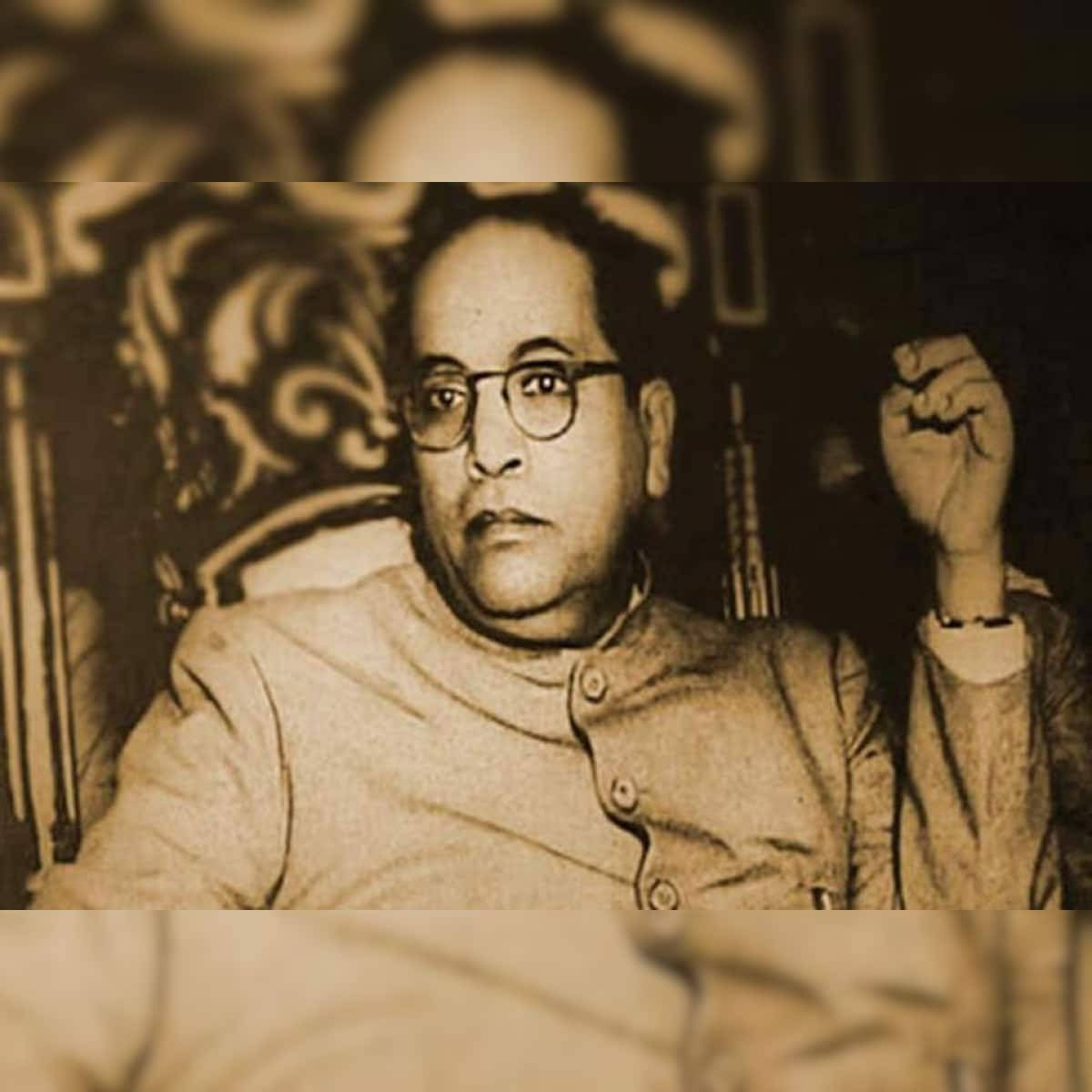 Dr Babasaheb Ambedkar Sepia Wallpaper