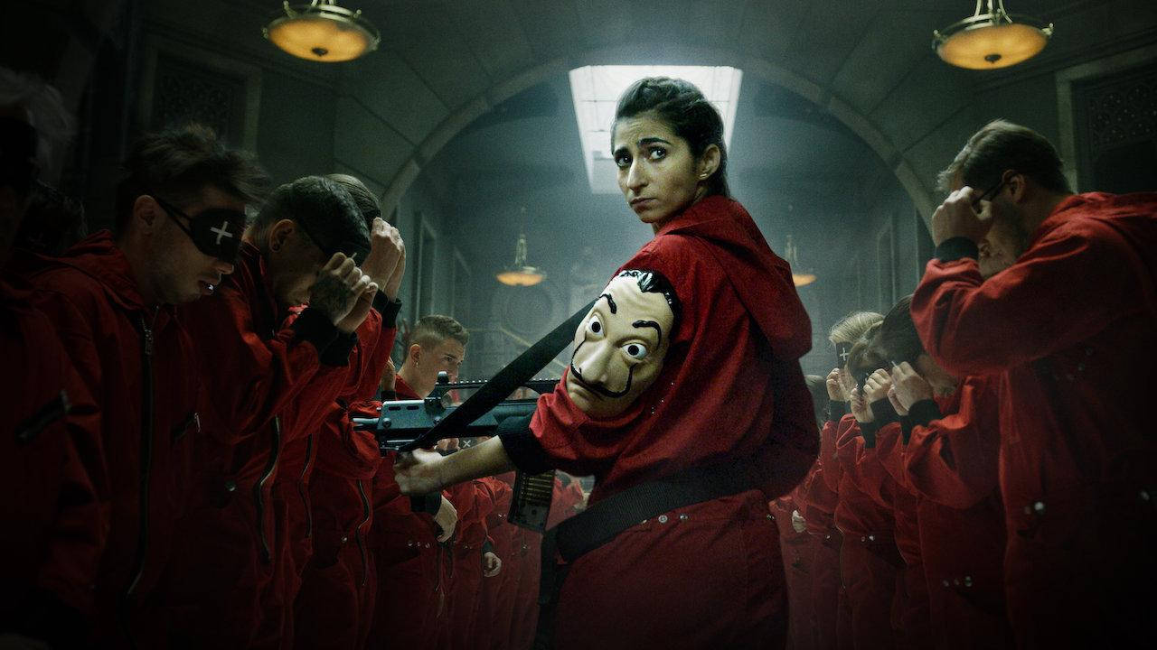 Dramatic Money Heist Mask Wallpaper