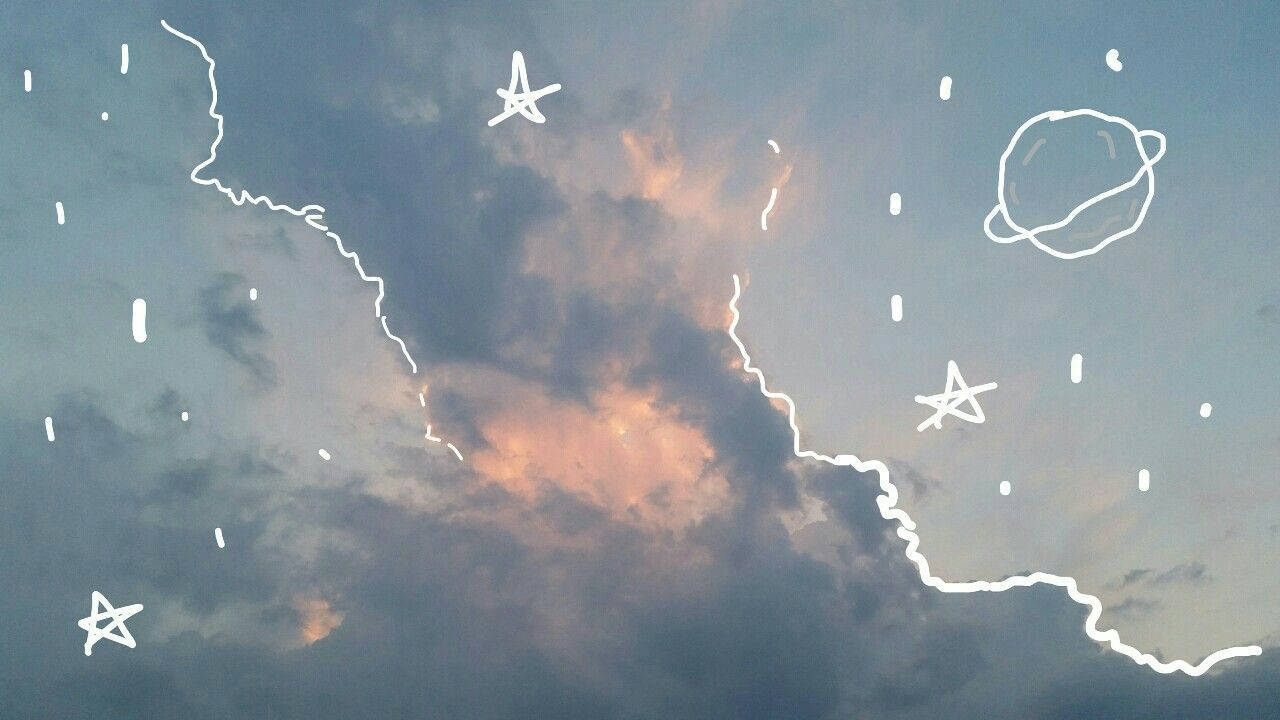 Dreamy Sky For Pinterest Laptop Wallpaper