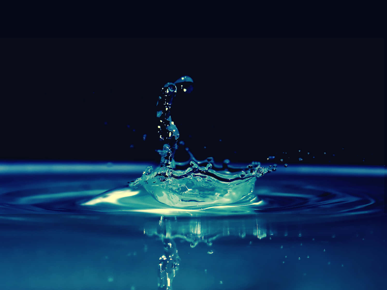 Dropping Water Motion Wallpaper
