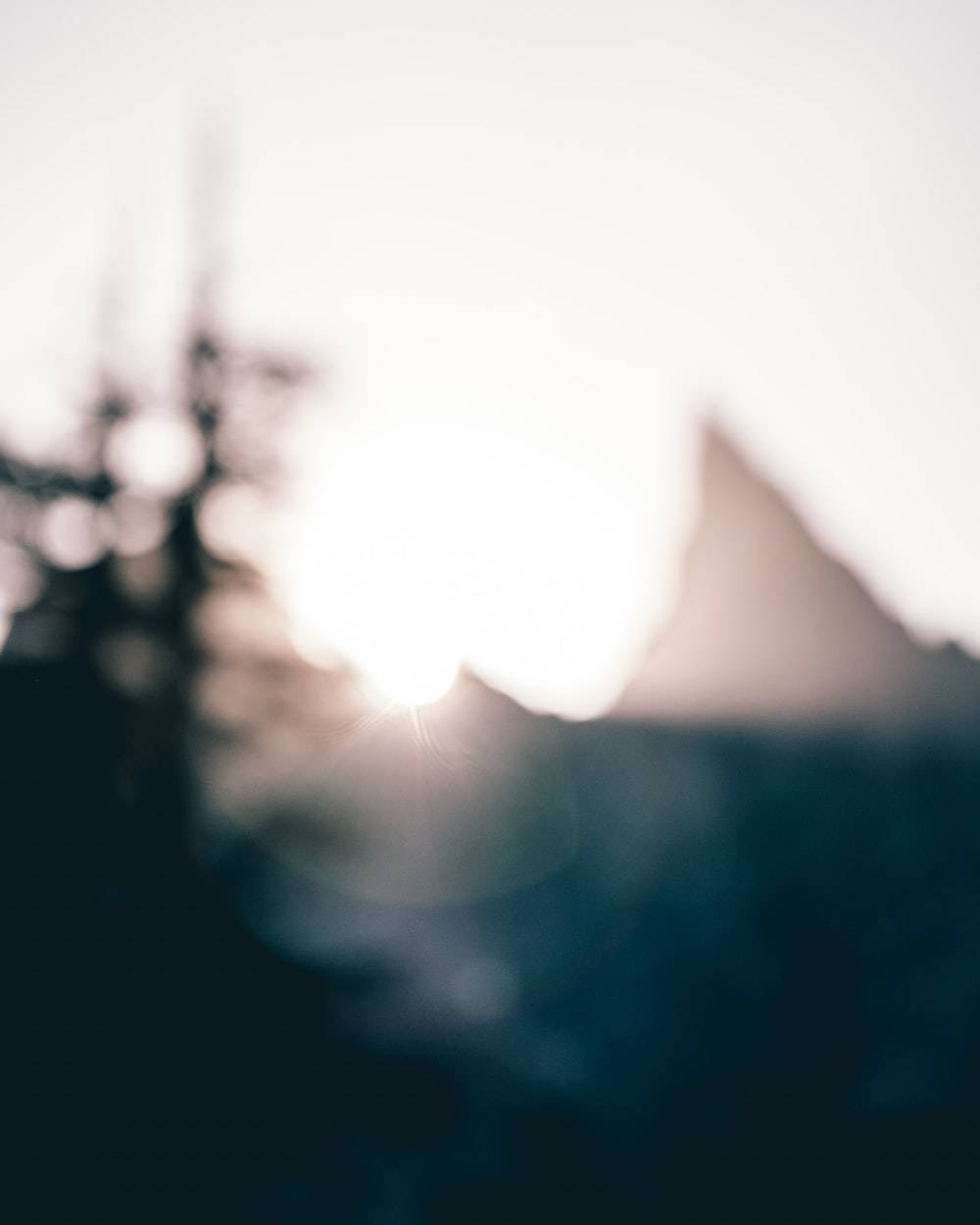 Dslr Blur Mountain Wallpaper