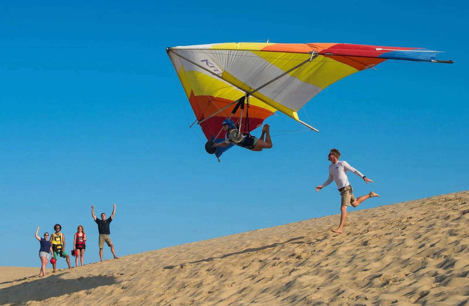 Dune Hang Gliding Beginner's Level Wallpaper