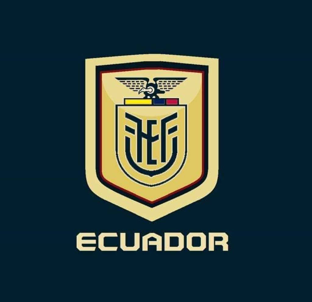 Ecuador National Football Team Gold Logo Wallpaper