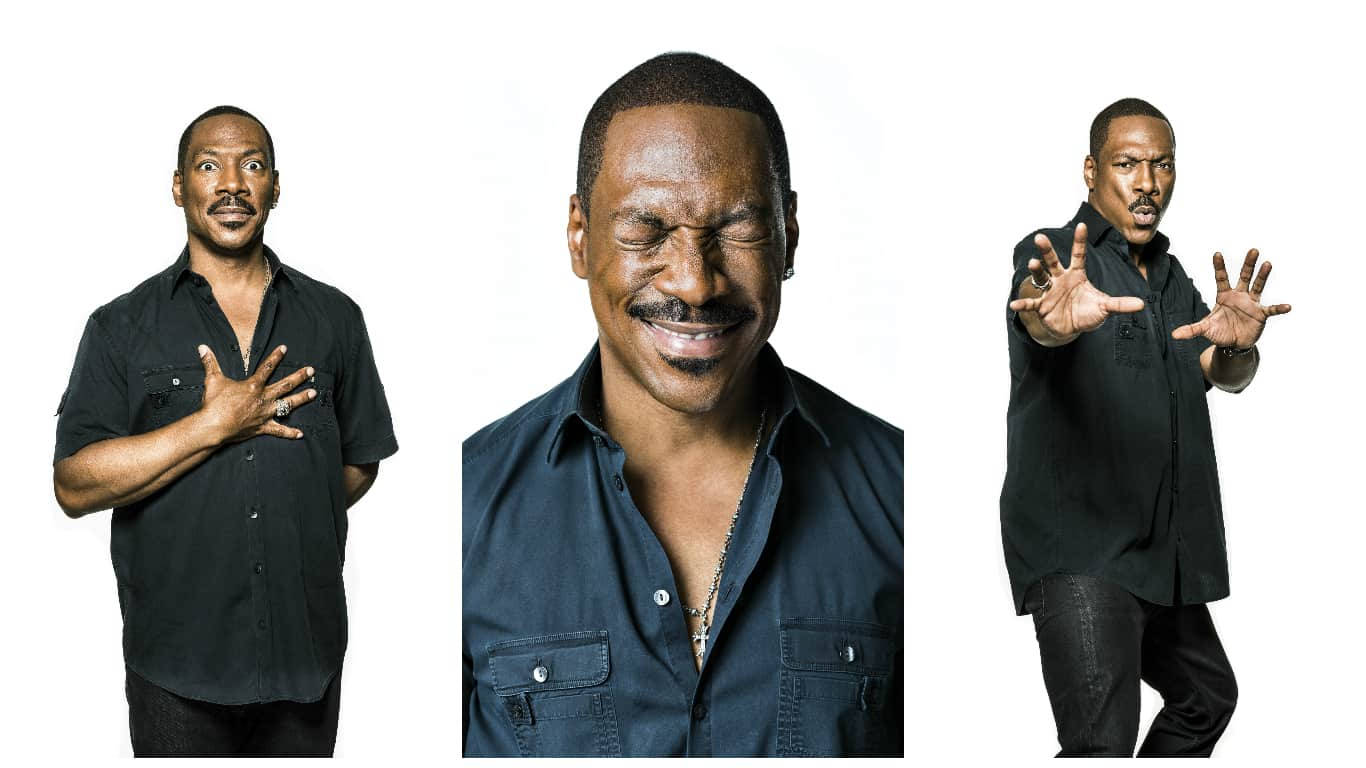 Eddie Murphy's Playful Persona Wallpaper