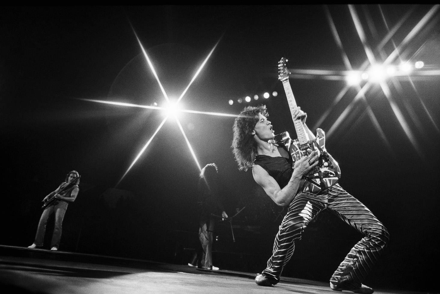 Eddie Van Halen Rock And Roll Wallpaper