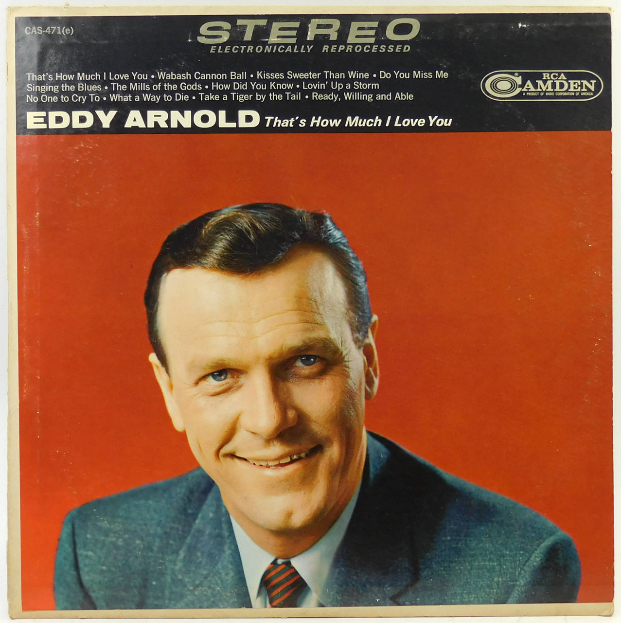 Eddy Arnold's Vinyl Cover 