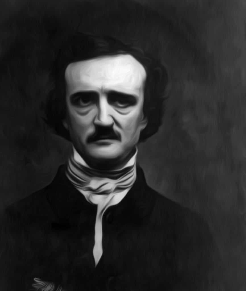 Edgar Allan Poe Portrait Wallpaper