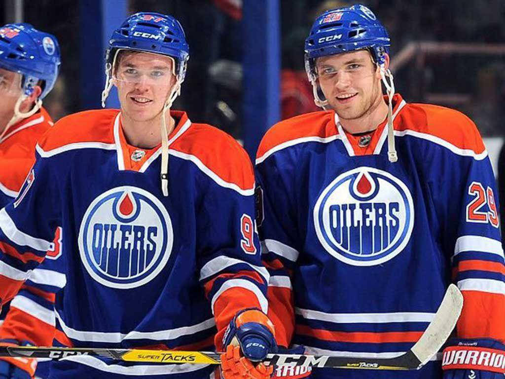 Edmonton Oilers Leon Draisaitl Connor Mcdavid Wallpaper