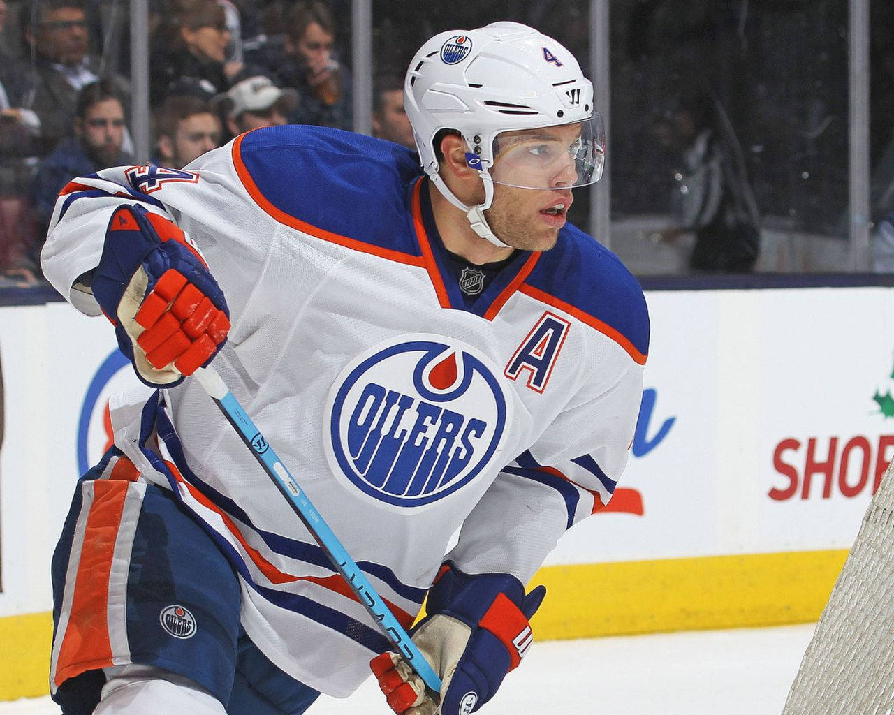 Edmonton Oilers Player Taylor Hall Wallpaper