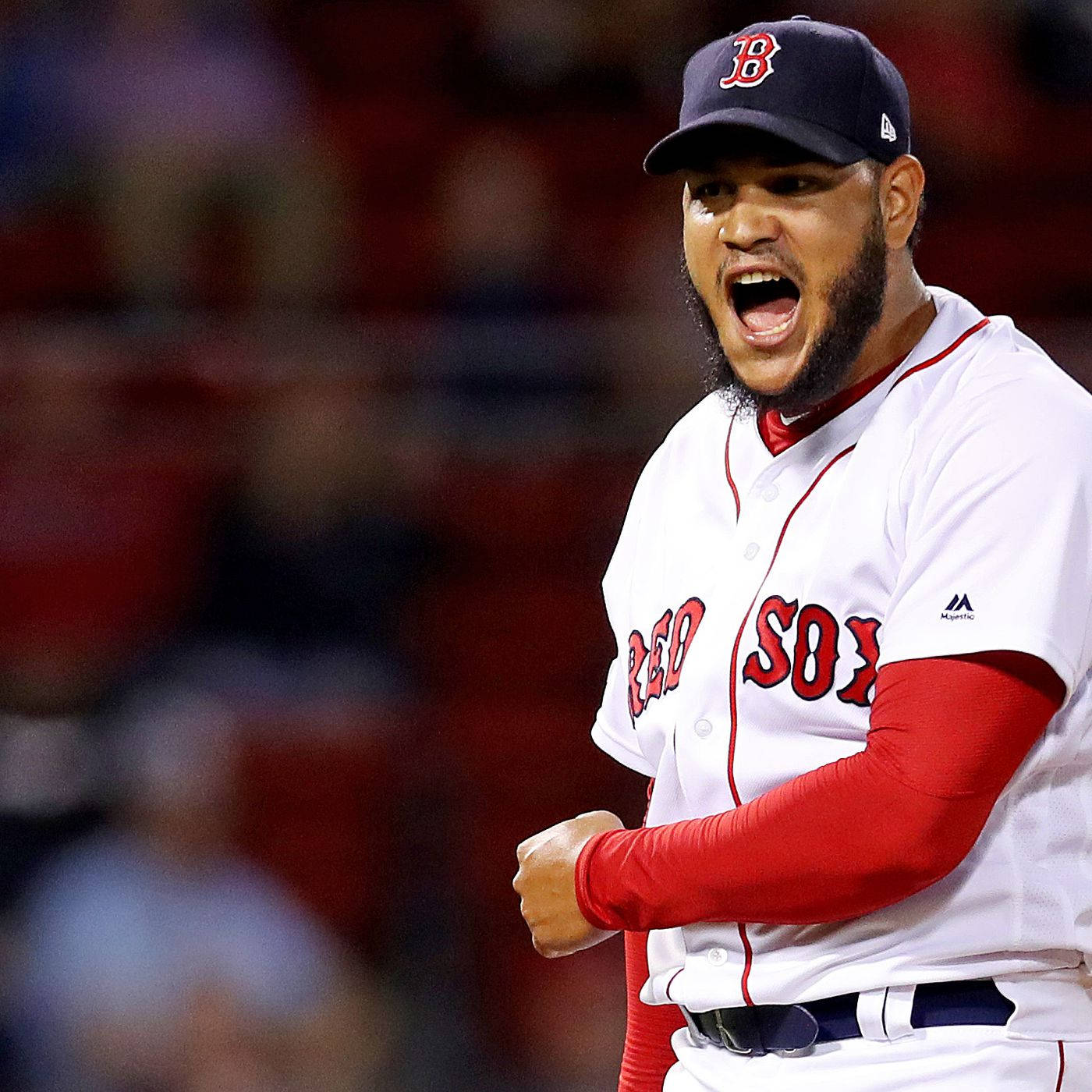 Eduardo Rodriguez Yells Wallpaper