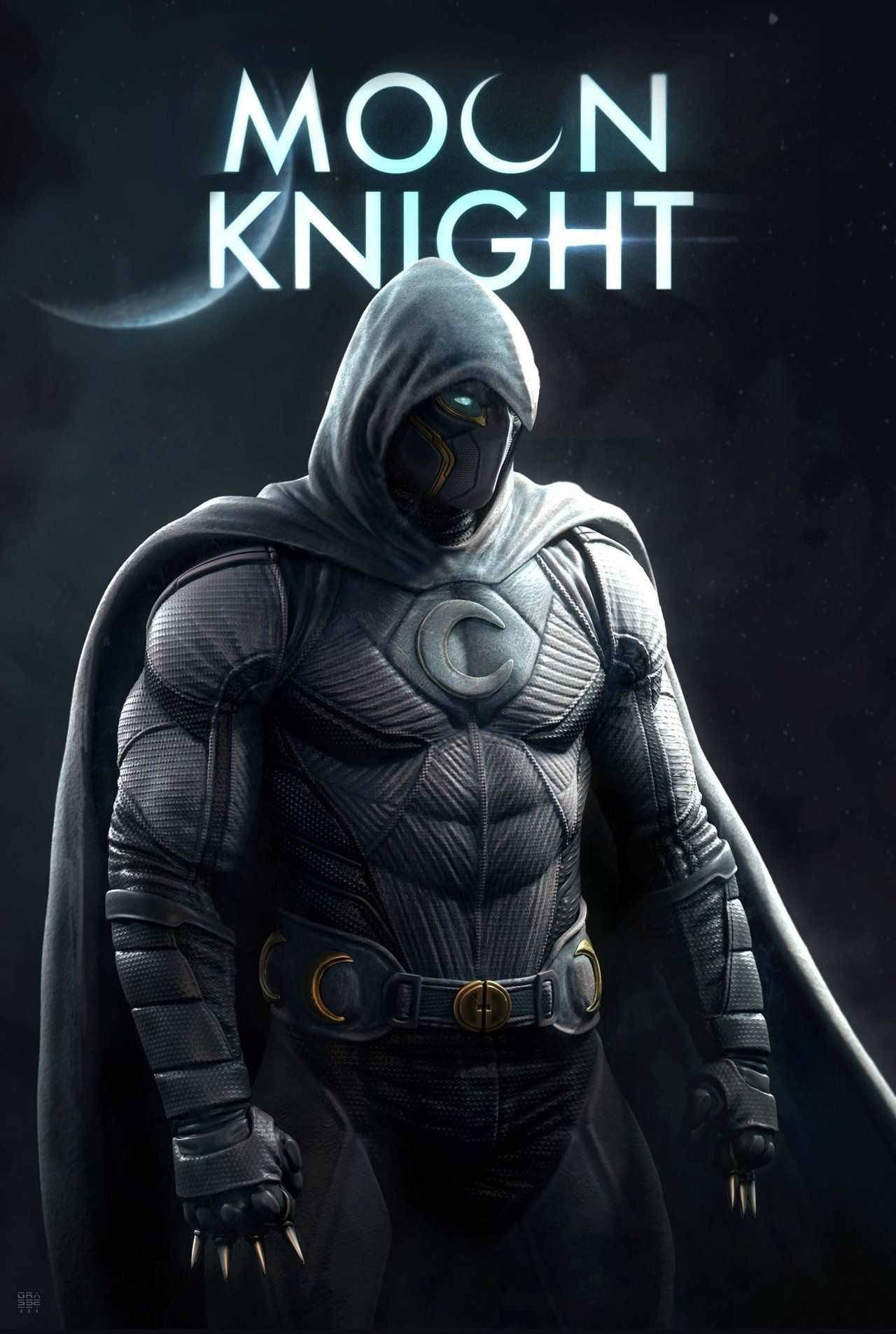 Egyptian God Moon Knight Phone Wallpaper