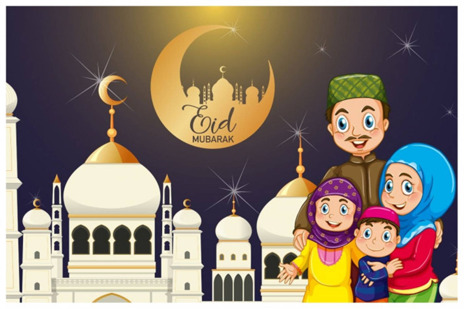 Eid-ul-adha Mubarak Family Gathering Wallpaper