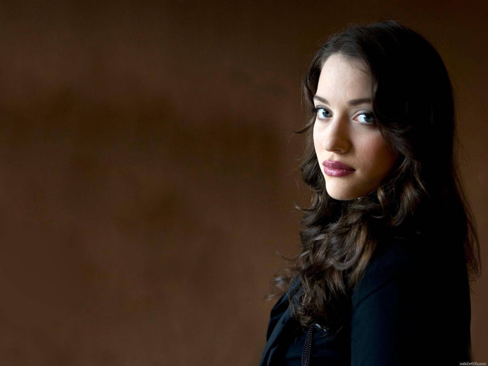 Elegant Kat Dennings During 2009 Photoshoot Wallpaper