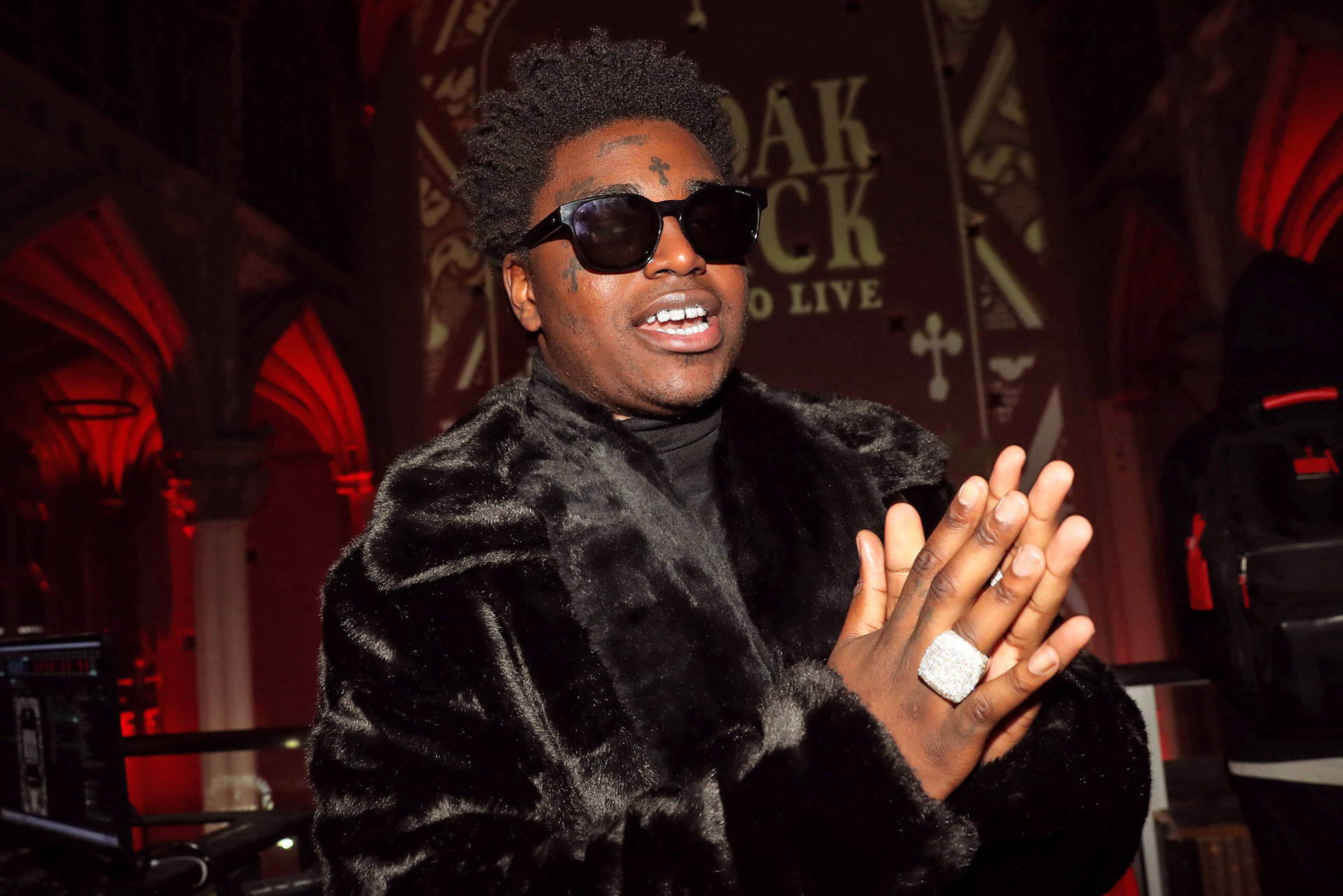 Kodak black louis vuitton coat hotsell