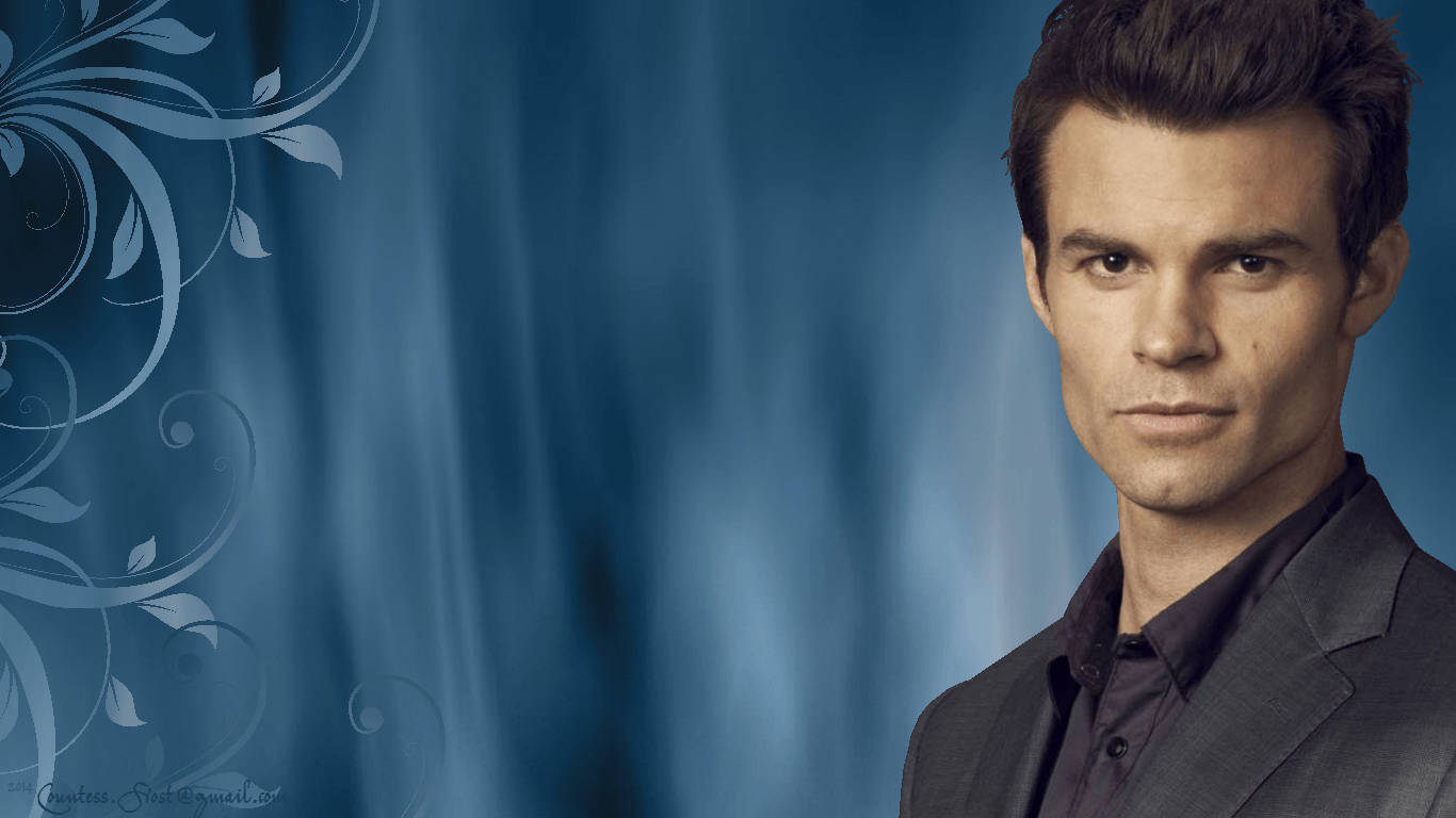 Elijah Mikaelson Hazy Blue Wallpaper