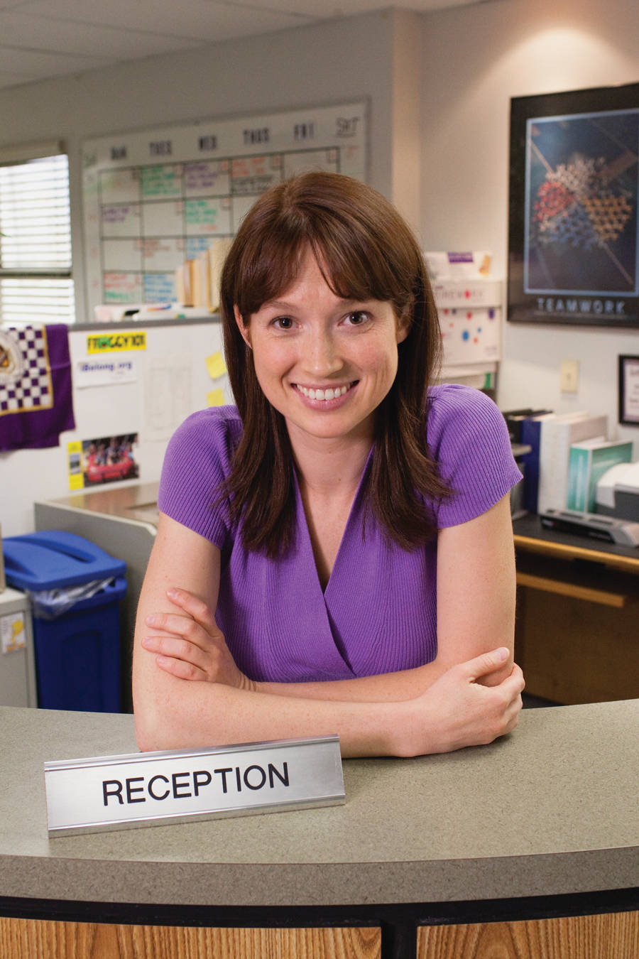 Ellie Kemper Erin Hanon The Office Wallpaper