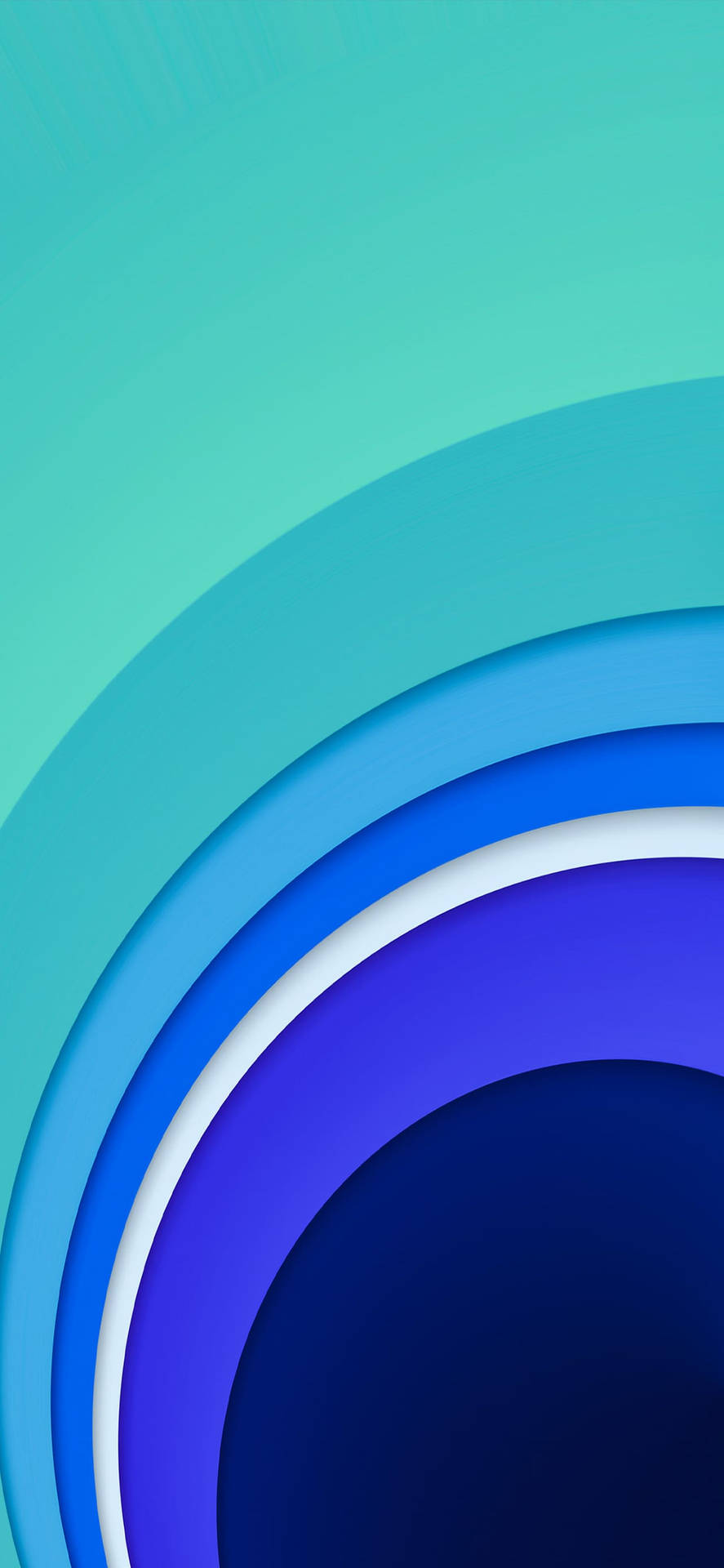 Ellipse Abstract Ios 16 Wallpaper