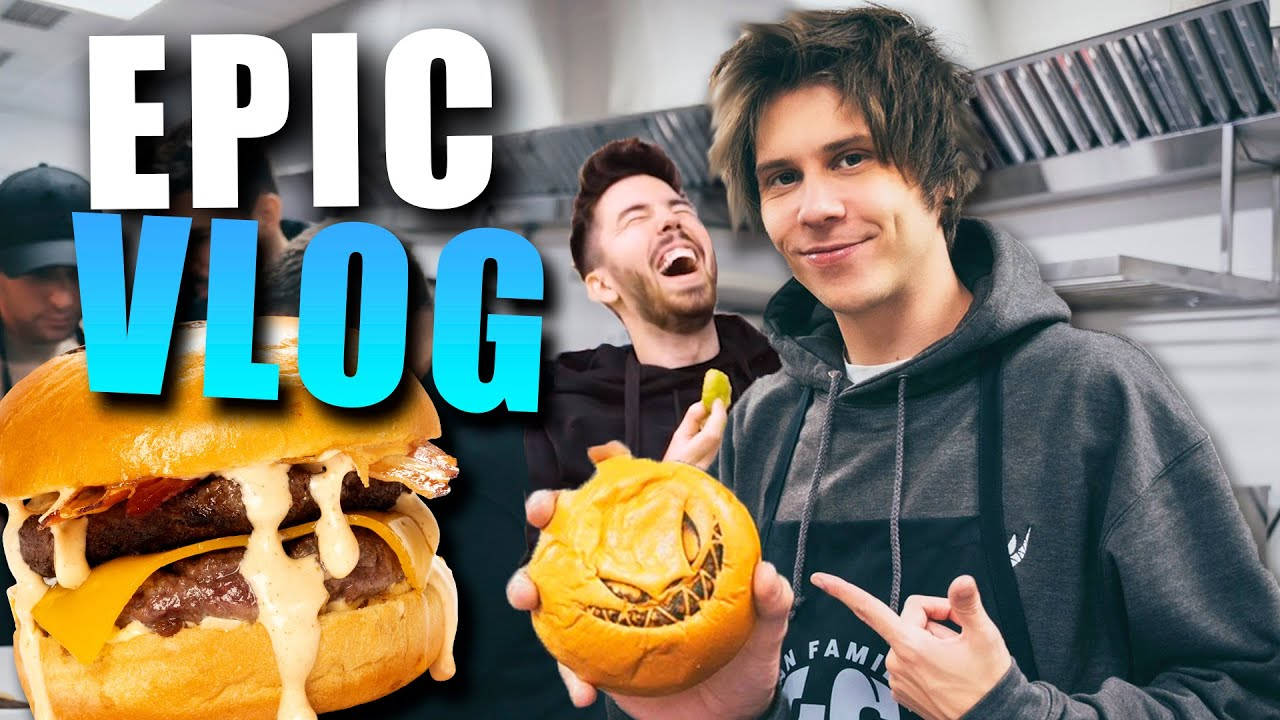 Elrubiusomg Ultimate Burger Vlog Wallpaper