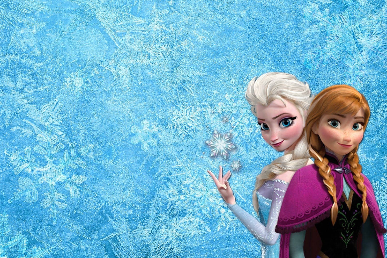 Elsa And Anna Frozen Wallpaper